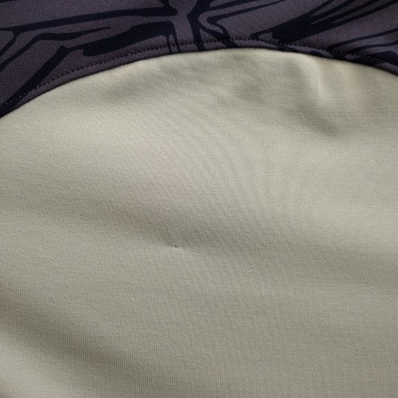 Under Armour Blue Heatgear Collared V-Neck Loose Fit Top - Picture 11 of 11